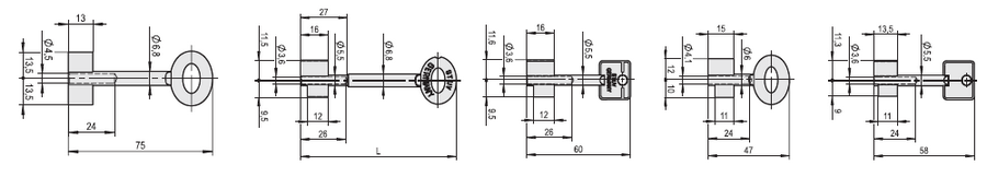 STUV trezorové klíče