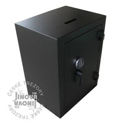 vhazovací depositní štěrbina do trezoru